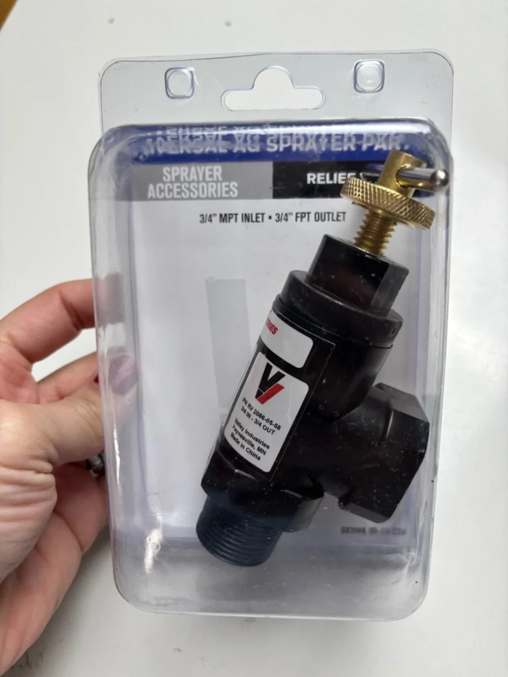 Valley Industries Universal AG Sprayer relief valve - Picture 1 of 5